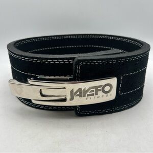 Jayefo Fitness Black Power lifting Lever Belt Size Med 34" L 4" W (see Desc)